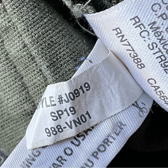 J. Crew Point Sur washed wide-leg crop pant green 35909 - Picture 8 of 12